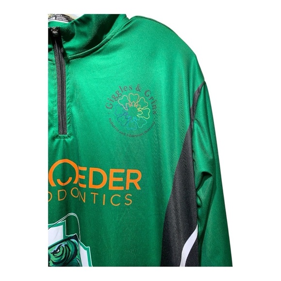 Atomic Industries Carrol Bass Team Pro Fishing Jersey (Sponsored) Sz Small - Picture 3 of 8